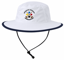 Load image into Gallery viewer, Seabird Sport Sun Protection Hat 50+UPF with Houston Croquet Logo