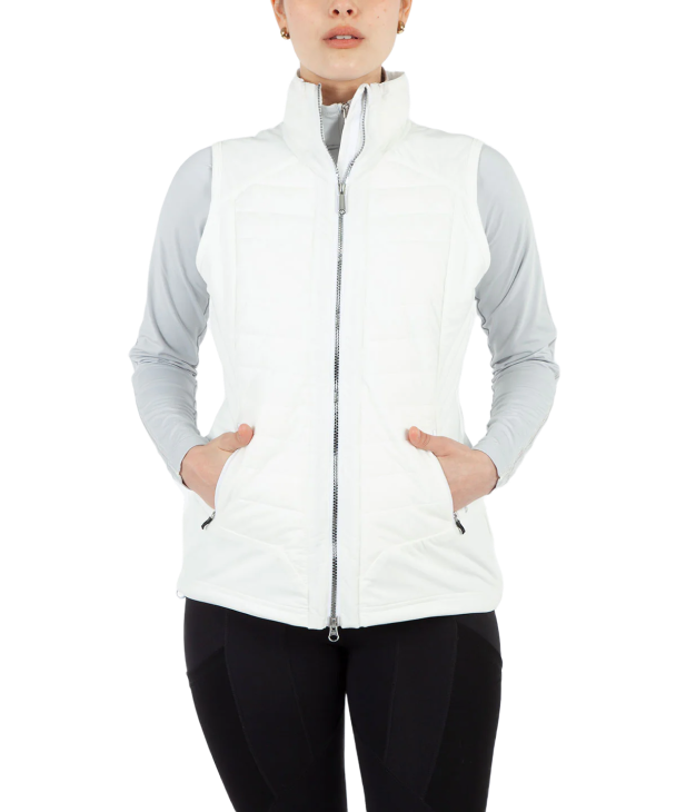 Sunice Lizzie Thermal Vest – White Tie Croquet