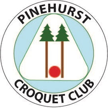 Load image into Gallery viewer, Men's Short Sleeve Tech Polo Embroidered with the Pinehurst Croquet Club logo