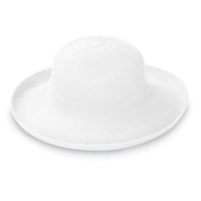 Load image into Gallery viewer, Wallaroo Woven Sun Protection Hat with the Houston Croquet Association logo