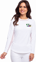 Load image into Gallery viewer, IBKUL Long Sleeve Crew Neck with Mesh with the CCO Logo