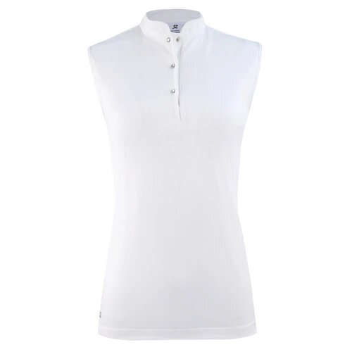 Croquet Clothes White Jacquard Polo White Tie Croquet