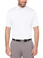 Load image into Gallery viewer, Men&#39;s Short Sleeve Tech  Polo with Burlingame Croquet logo
