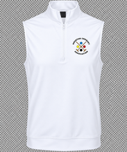 Load image into Gallery viewer, Dunning 1/4 Zip or Vest with the Houston Croquet Association logo
