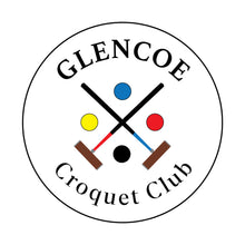 Load image into Gallery viewer, Cotton Twill Visor with Glencoe Croquet Club Logo

