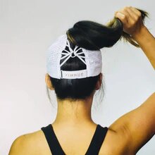 Load image into Gallery viewer, Ponytail Cap with Peachtree Hills Logo
