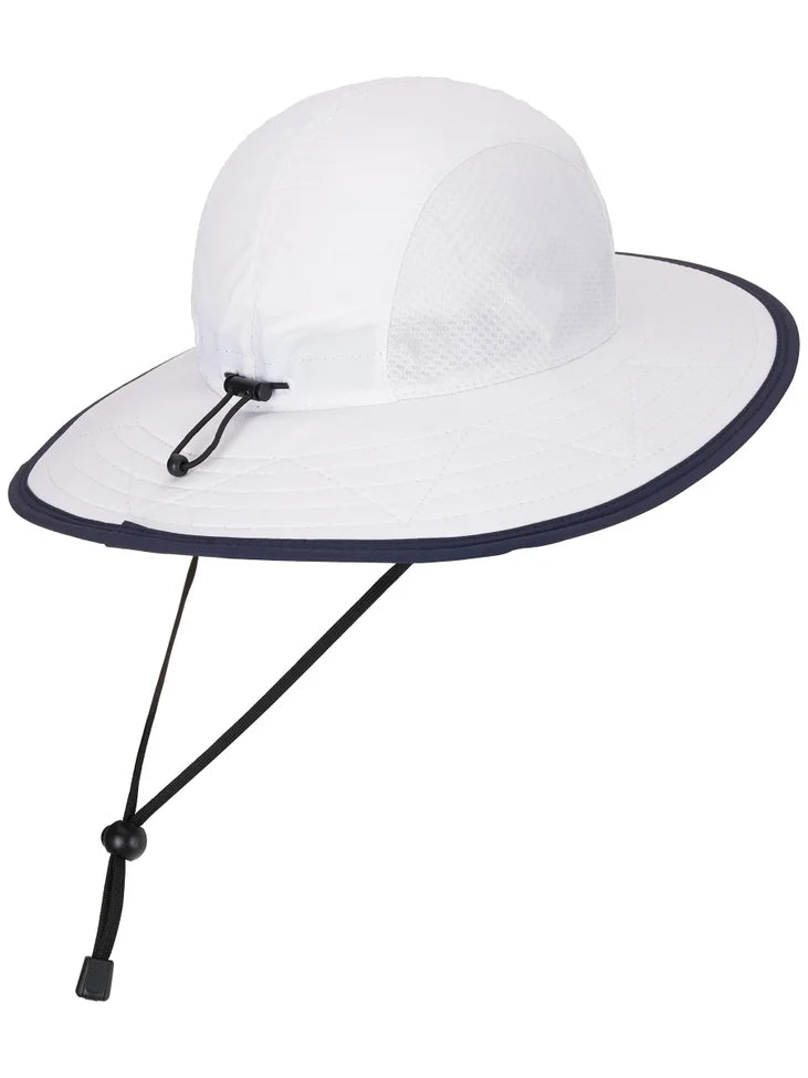 Seabird Sport Sun Protection Hat 50+UPF with Burlingame Croquet Club Logo