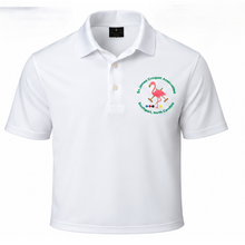 Load image into Gallery viewer, Men's Short Sleeve Tech  Polo with the St James Croquet Association logo
