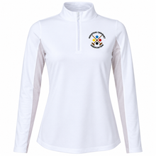 Load image into Gallery viewer, IBKUL Mock UPF 50+ Top with Houston Croquet logo
