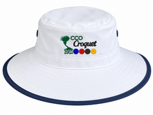Load image into Gallery viewer, Wind Resistant Sun Protection Hat SPF 50 with the CCO Logo
