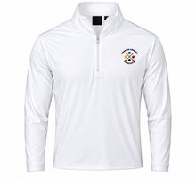 Load image into Gallery viewer, Dunning 1/4 Zip or Vest with the Houston Croquet Association logo

