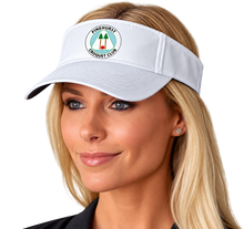 Load image into Gallery viewer, Cotton Twill Visor with Pinehurst Club logo
